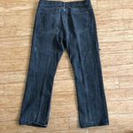 Apt. 9  size 36 (size 13 women) distressed Jeans black gray grunge work high rise Photo 5