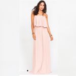 Show Me Your Mumu SMYM Hacienda maxi dress in dusty blush NEW XS Photo 1