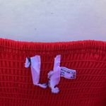 Princess Polly size 8 Red Zuri Plunge Pleated Bust Fitted Sheath Mini dress-DEFECT Photo 7