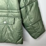 J.Crew  Signature Green Puffer Coat Size L NWT Photo 5