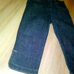 European Culture Euro tummy control blue capri Jeans Size 4 Photo 3