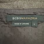 BCBGMAXAZRIA  Wool Blend Tank Top Large Brown Plaid Peplum Academia Y2K Preppy Photo 7