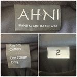 Vintage AHNI Velvet Tapestry Embroidered Maxi Dress ART TO WEAR Plus Size 2 NEW Black Photo 12