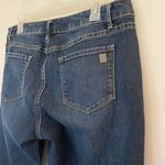 Dana Buchman straight leg denim blue jeans dark wash stretch Women’s size 12 Photo 4