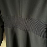 Good American  defined elastic waist black blazer Photo 7