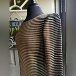 Ming Wang shimmer striped knit body con dress, size small petite Photo 6