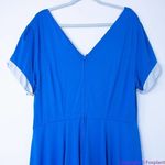 Unique Vintage Unique‎ Vintage Gwynnie Bee Contrast Trim Blue Dress, 4X Photo 7