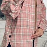 Zyia Pink flannel shacket Photo 5