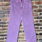 J Brand NWT Baroness Purple Denim Joan High Rise Crop Cropped Jeans Women's 25 Photo 1