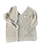 NYDJ Lurex Double V-Neck Sweater Size Small Photo 4