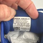 Under Armour  Clyde 2.0 Softball Blue and White Athletic Cleats Size 7 Photo 6