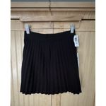 Aritzia  Sunday Best ☆ Olive Micro Pleated Skirt Black Size 00 NWT Preppy Tennis Photo 5