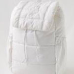 NWT OFFLINE By  Puff Love White Backpack Aerie Purse 18x11 Lite Photo 0