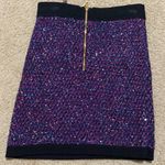 Balmain  Button-embellished Metallic Tweed Skirt size 42 Photo 2