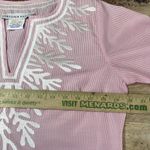 Gretchen Scott The Reef Embroidered Cotton Tunic Top Size S $149 Pink Photo 5
