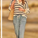 Natural Reflections 100% Cotton Fisherman's Sweater Johnny Collar Size L Photo 14