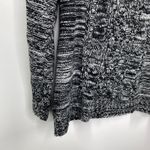 Karen Scott Black Grey Cowl Neck Knit Long Sleeve Sweater Women's Size Medium M Photo 2