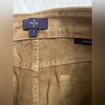 NYDJ NWOT Marca Skinny Jeans Coated Tan Brown Original Fit Leather Pants Photo 4