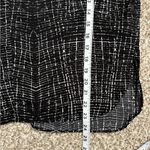 Forever 21 π¦ Black White Short Sleeve Blouse Small Photo 5