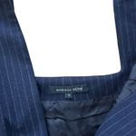 Marissa Webb Navy Pinstripe Vest Blazer Dress Sz M Blue Size M Photo 1