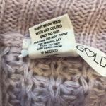 Planet Gold Women’s Misty Lilac cowl neck cozy cable sweater size Small Photo 6