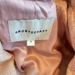 Sportscraft Australia Double Breasted Tweed Blazer Jacket Classic Pink Size 8 US Photo 9