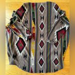 Painted Threads Painted‎ Threads Sweater Womens Size M Brown Knit Southwestern Open Front USA Photo 1