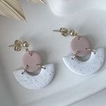 Boutique NEW Handmade Polymer Clay Earrings Photo 0