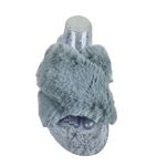 Spesoul Gray Fuzzy Soft Slide Photo 1