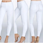 Spanx Jean-ish Skinny Legging Jeans in White Photo 1