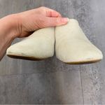 Everlane Day Heel Suede Mules Bone 5.5 Photo 8