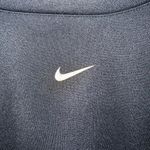 Nike  Black Boxy Sweatshirt with Gray Sleeve Detail‎ Photo 3