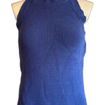 Antonio Melani  Blue Sleeveless Knit Top M Medium Photo 0