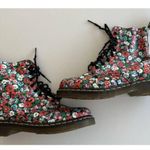 Dr. Martens Vintage  AW501 Pascal poppy flowers floral boots Womens sz 6 RARE Photo 5