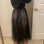 Black Tulle jacket. Fits S Photo 5