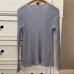 Anthropologie  Knitted and Knotted Ribbed Lace Front Cardigan. Size Small. EUC Photo 9