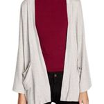 ZARA ✨ Grey Open Front Oversized Slouchy Knit Kimono Style Sz Small Cardigan✨ Photo 2