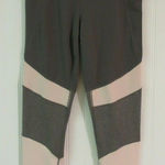 Athleta  yoga pants gray & pink sz small Photo 0