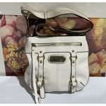 Franco Sarto Women crossbody bag Genuine Leather White Photo 1
