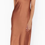 Show Me Your Mumu NWOT  - Taylor Tube Maxi Dress color: copper size small Photo 0