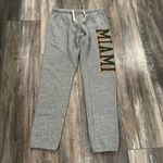 College Corner University of Miami Gray League Sweatpants Small Photo 0