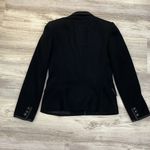 Anne Klein Black Vintage 1970s 100% Wool Women’s Blazer with Peak Lapels Size 4 Photo 6
