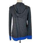 Colosseum Medium Florida Gators Open Jacket Hooded Lightweight Heathered Womens Gray Photo 3