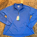Greg Norman Collection | Women's 1/4 Zip Up Blue Size L Photo 0