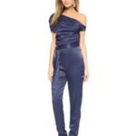 NWT Misha Catarina Pants Suit in Navy Blue Size M Photo 2