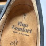 Finn Comfort Shoes Womens 8 Made in Germany Black Leather Comfort Oxford Walking Photo 4