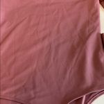 Aritzia Babaton Keyhole Long Sleeve Bodysuit Mauve Size Small *Flaw Photo 9