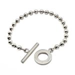 Gucci Authentic Rare Vintage Ball Chain / Toggle Charm Bracelet Photo 0