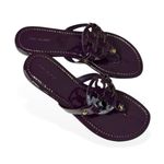 Tory Burch Miller Patent Leather Sandals, Purple Moon, 9.5 (US) Photo 5