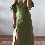 Cult Gaia NWOT  Muna Off The Shoulder Midi Dress Size 4 /Small Photo 4